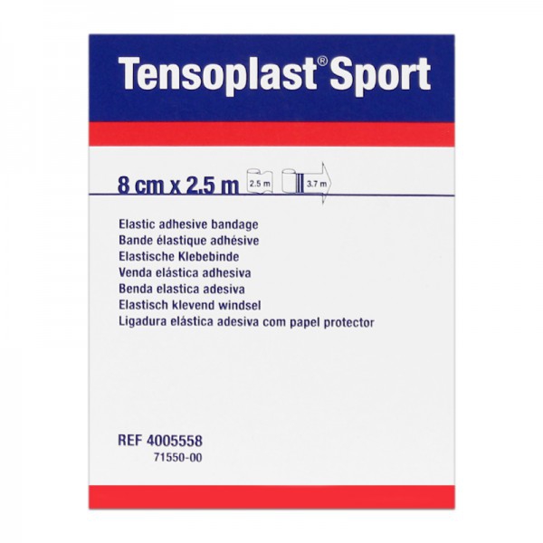 Tensoplast Sport 8 cm x 2,5 Meter: Poröser elastischer Haftverband